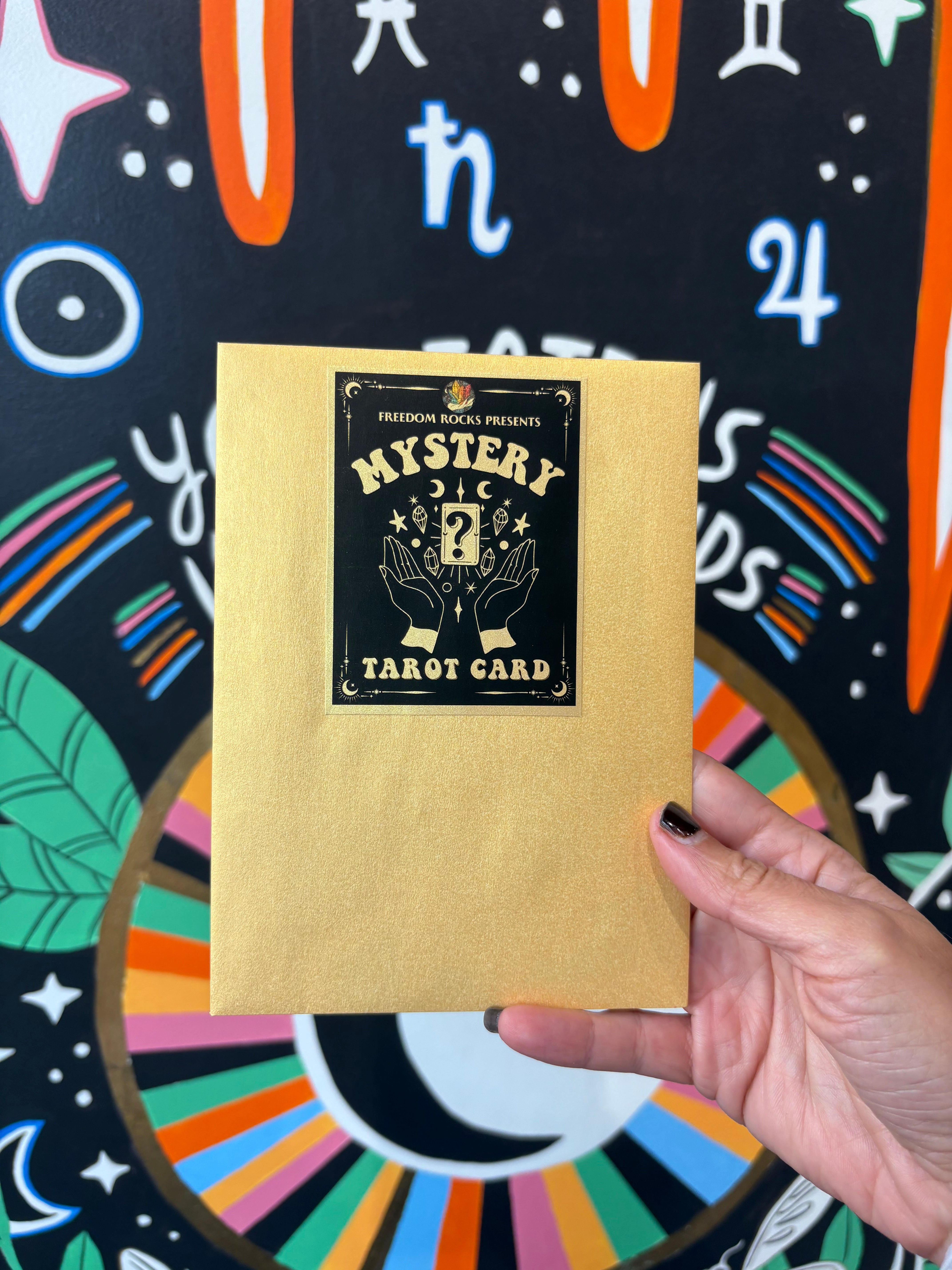 Mystery Tarot Card Envelope – Freedom Rocks