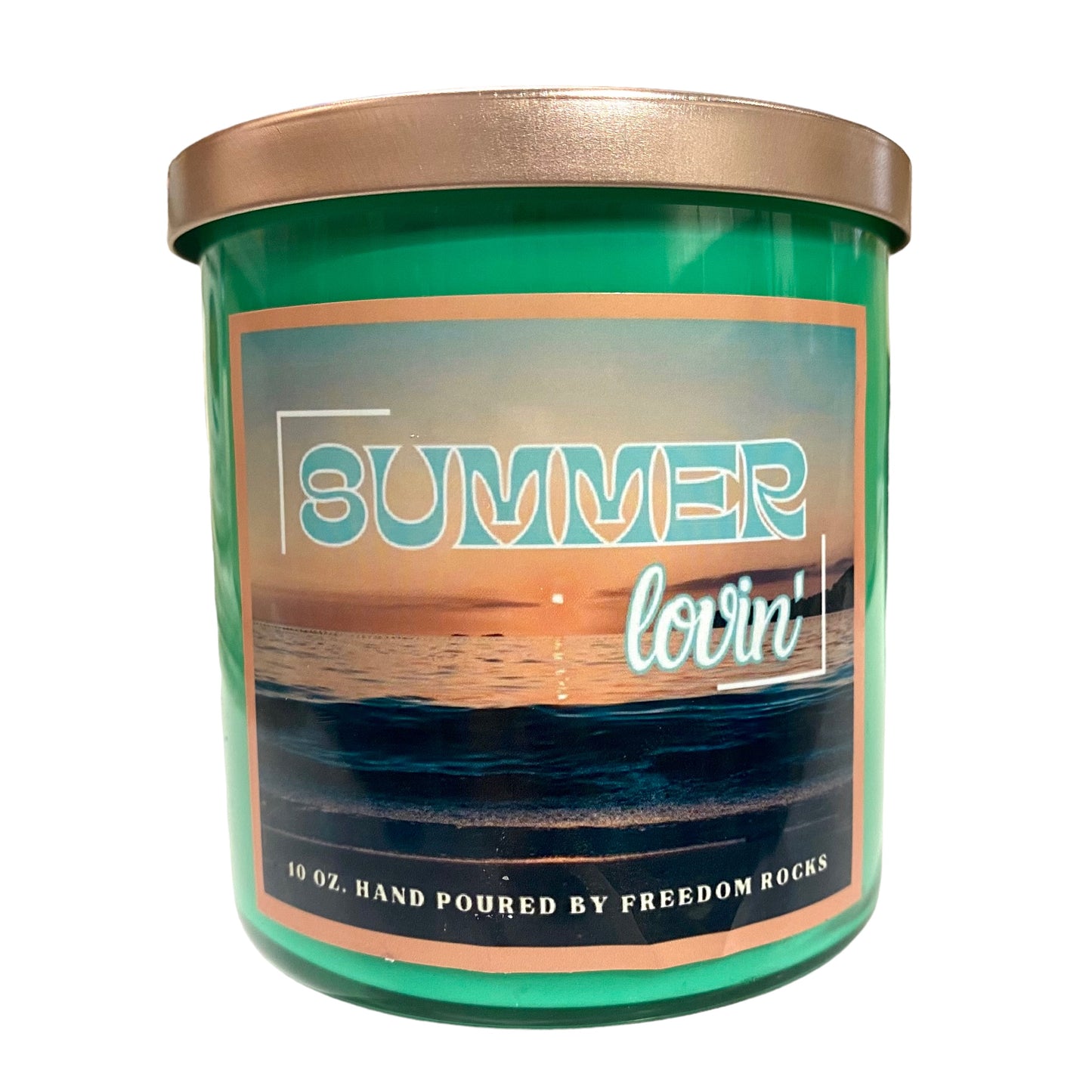 Summer Lovin 10 oz Hand Poured Soy Candle