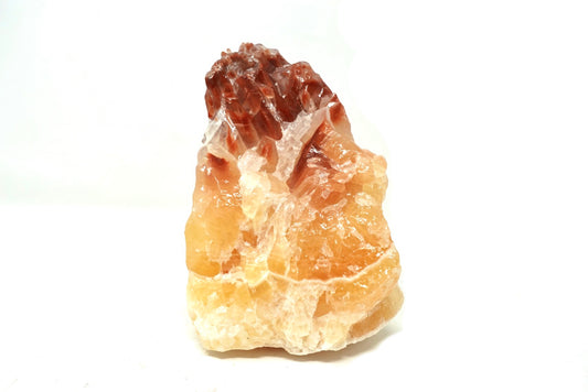 2 Tone Orange/Red Calcite From Mexico