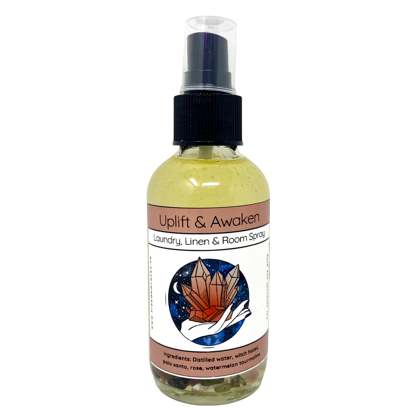 Palo Santo and Rose Uplift and Awaken Room Spray - 4 Oz