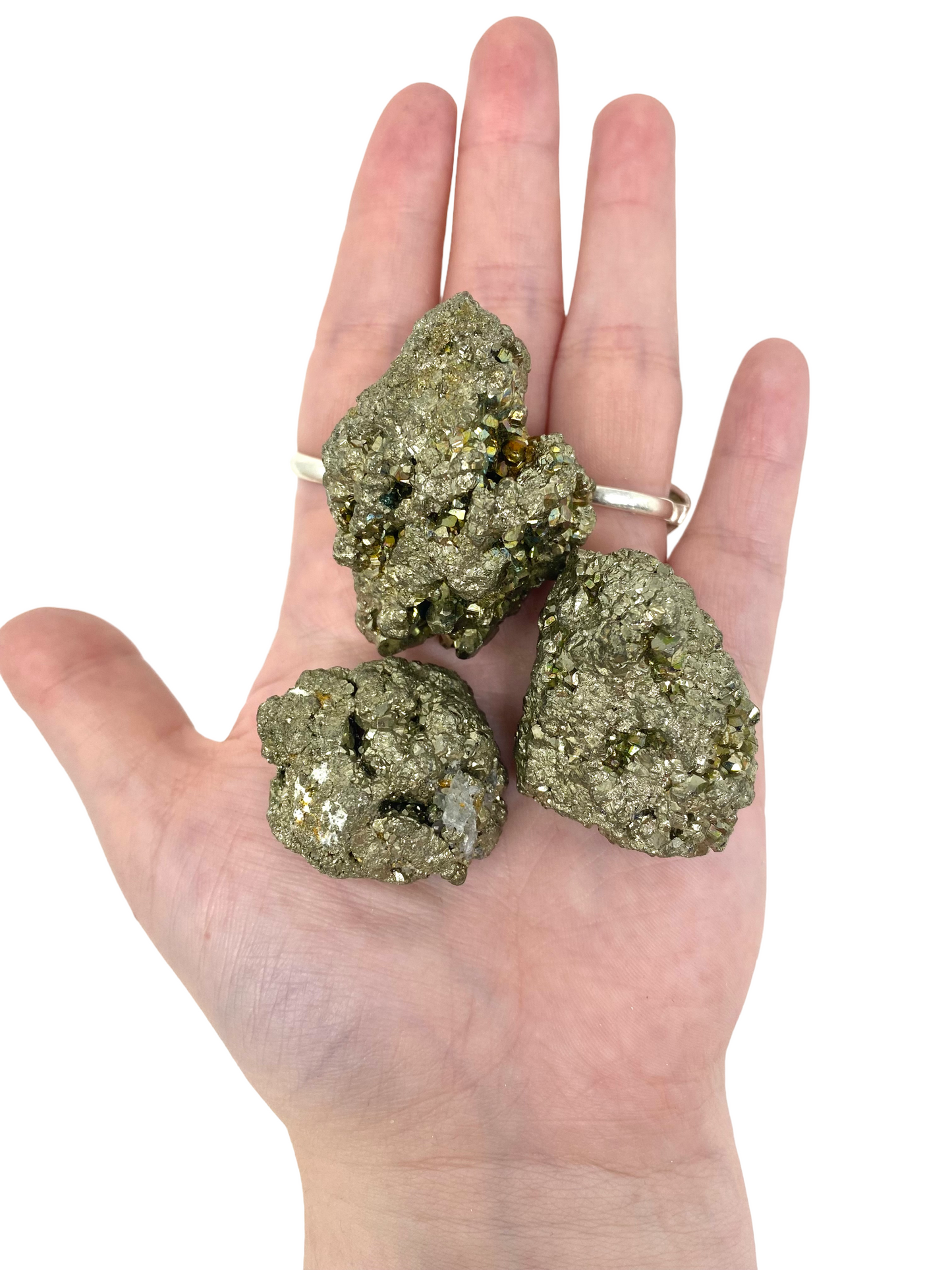 Raw Pyrite Specimens from Peru