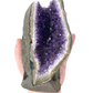 Amethyst Flat Bottom Free Standing Crystal With Polished Edges