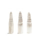 Raw Selenite Crystal Tower - 7 Inch tall