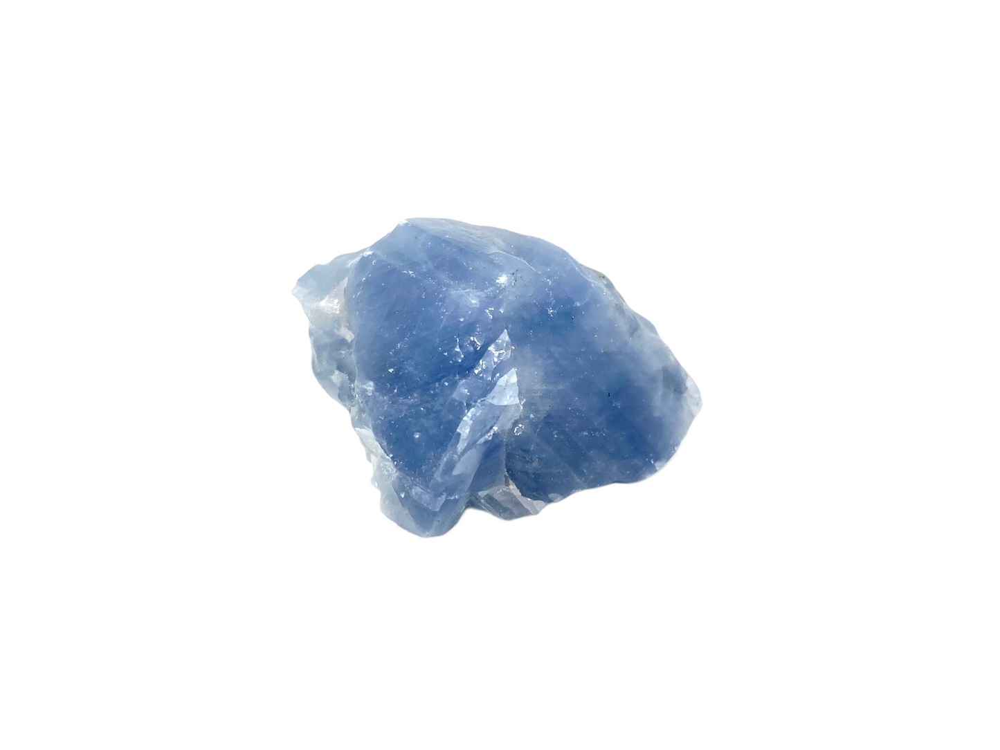 Raw Blue Calcite From Mexico