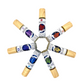 Chakra Essential Oil Infused with Herbs and Crystals
