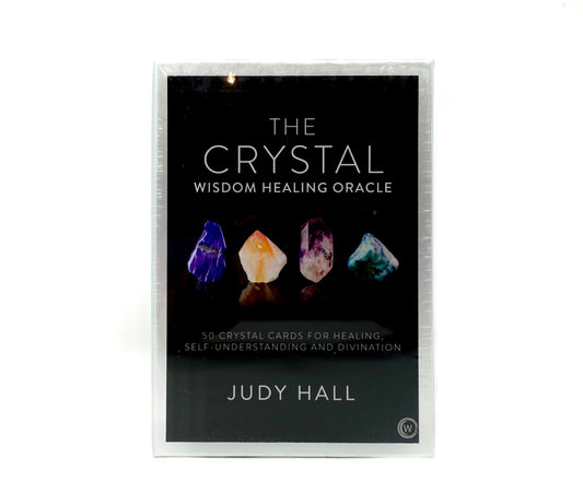 The Crystal Wisdom Healing Oracle Deck Cards and Guidebook by Judy Hall