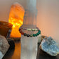 Raw Selenite Crystal Tower 6" Tall /Raw Gypsum / Cleansing / Purifying / Protective / Angelic Guidance