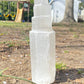 Raw Selenite Crystal Tower 6" Tall /Raw Gypsum / Cleansing / Purifying / Protective / Angelic Guidance