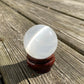Polishe Selenite Sphere 1.5 diameter/ Gypsum / Cleansing / Protective / Angelic Guidance / Calming Stone/ crystal ball/ crystal sphere