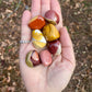 Natural Mookaite Jasper Tumbled Stone / about 1 across/ polished natural crystal