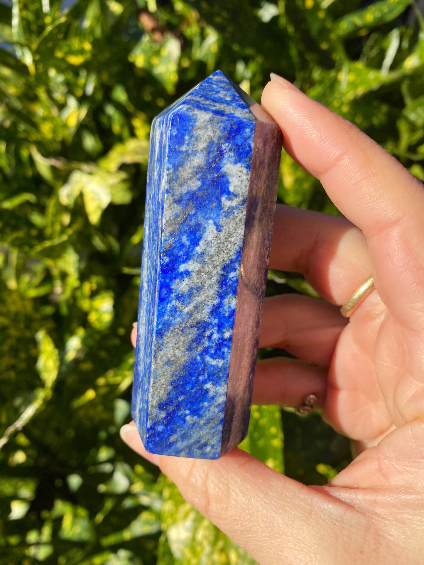 High Quality Lapis Lazuli Polished Towers / 3-4 inch tall / psychic third eye stone / Awareness / Inner Wisdom true