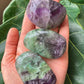 High Quality Large Rainbow Flourite tumbled stone Healing Crystal All Natural Polished Stone