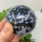 Indigo Gabbro Crystal Sphere / Natural Stone