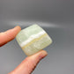 Natural Aqua Calcite Tumbled Stone/ Mental Clarity/ Stress Relief