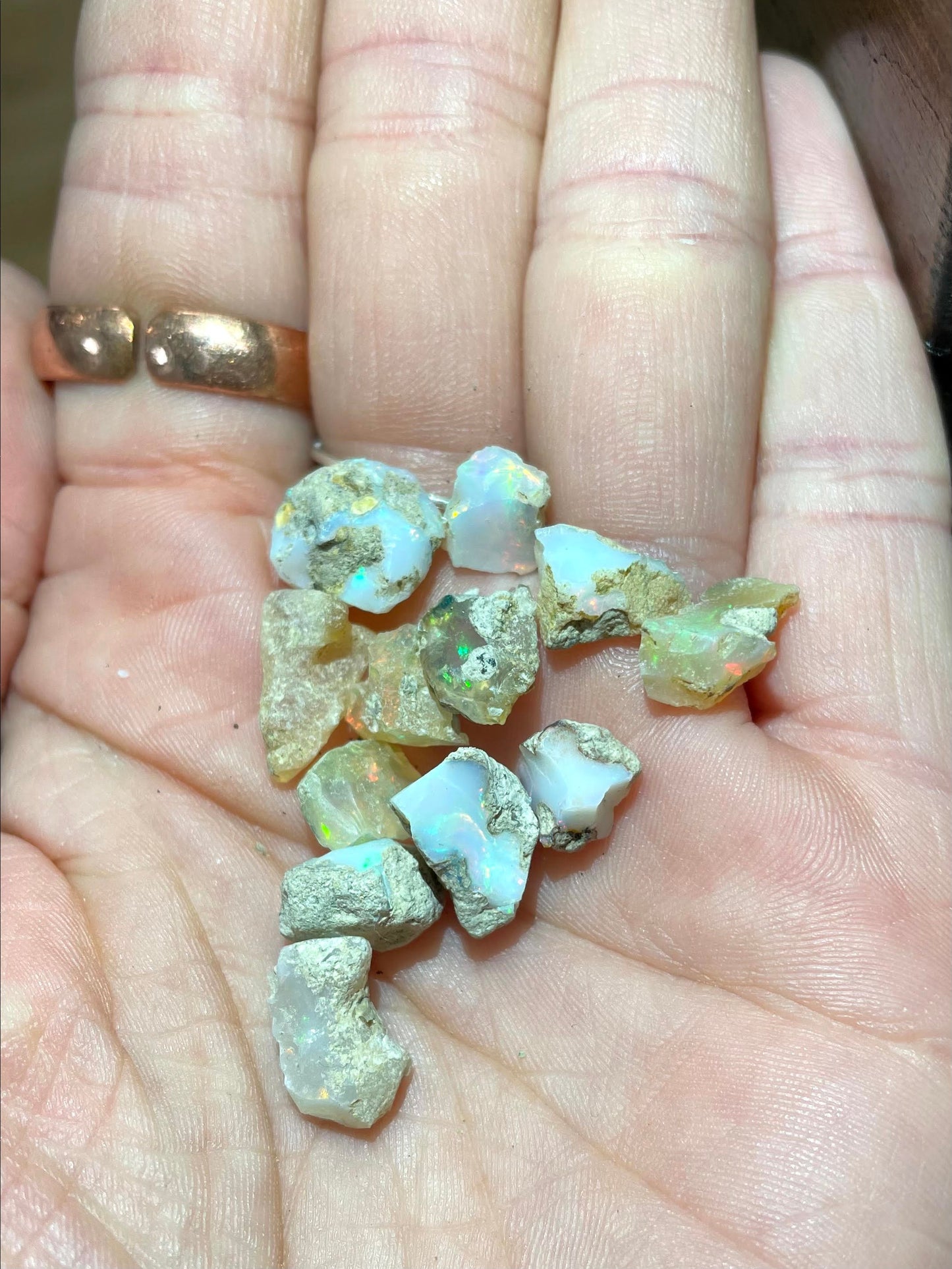 Ethiopian Opal Chunks / .5-2 gram options