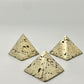 AAA Quality Polished Pyrite Pyramid Peru / Fools Gold / Prosperity/ Warm Radiating Energy/ Protective Stone/ Crystal for Abundance