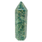 Green Aventurine Polished Crystal Towers from India